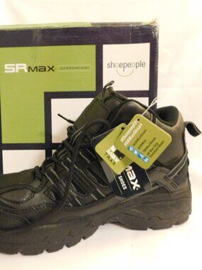 Brand New, SR Max Women's Ankle Boots, Black, Size 9  Steel Toe, Slip Resistant